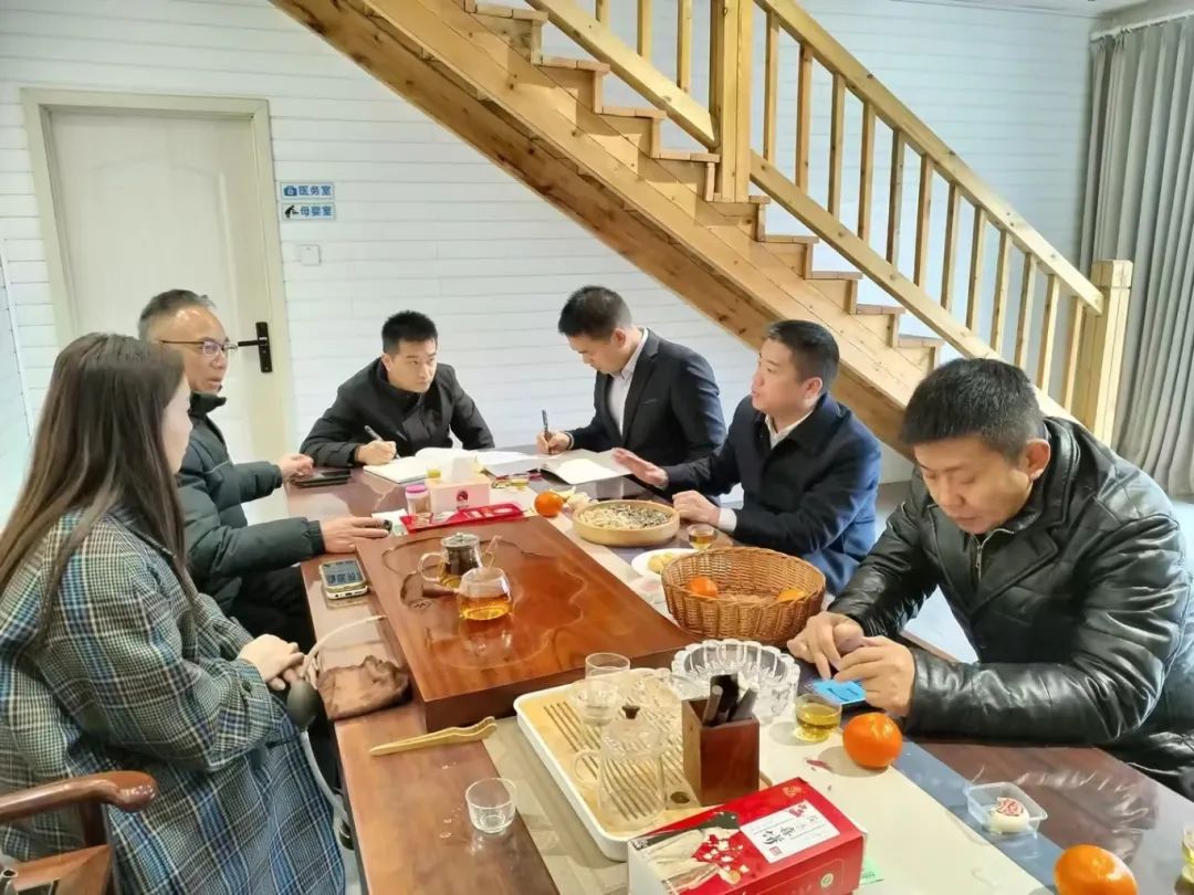 邵陽市經濟開發區黨工委書記、管委會主任劉文龍一行到天香生物走訪調研